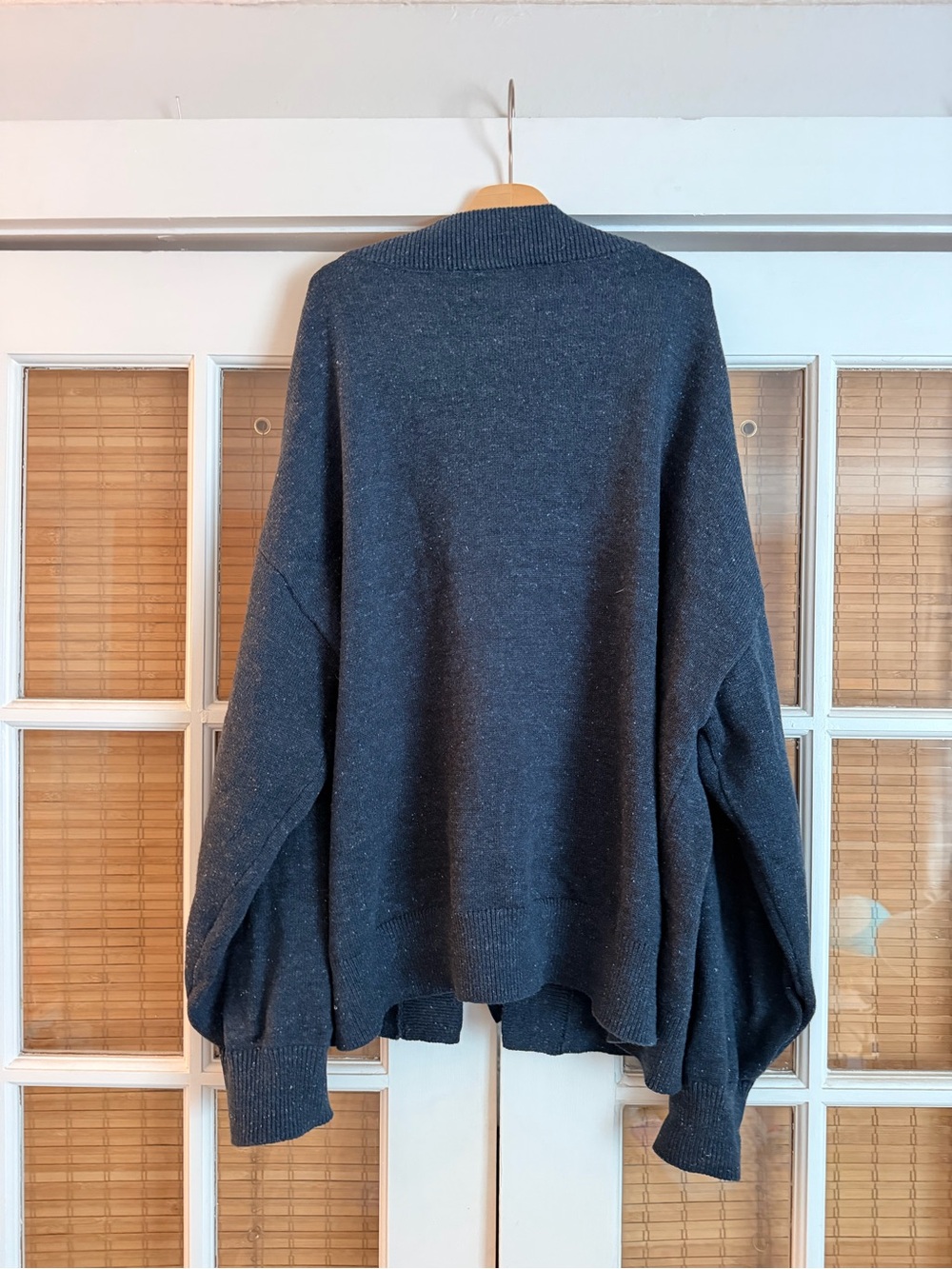 Free People Tie Front oversized Sweater!